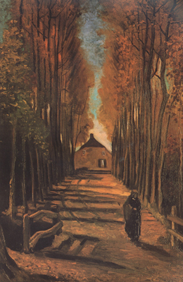 Avenue of Poplars in Autumn (nn04)